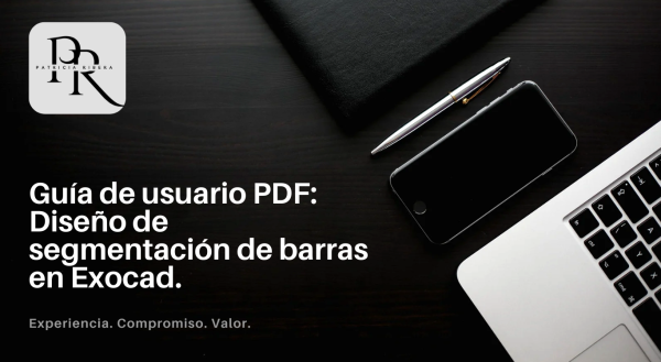 Guía de usuario-Diseño de segmentación de barras en Exocad-.